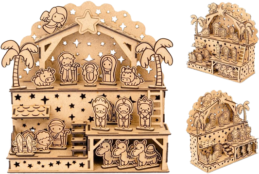 Decorazione Natale - Presepe -