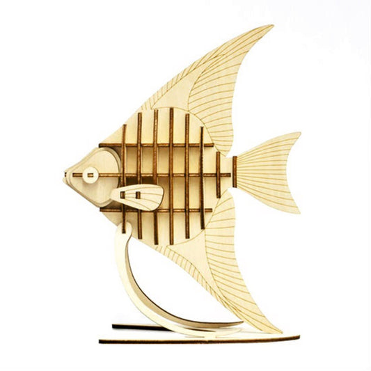 Puzzle 3D in Legno Pesce