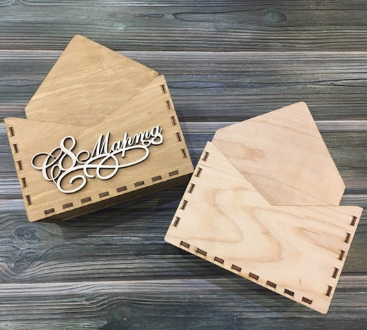 Puzzle 3D in Legno Busta da lettera