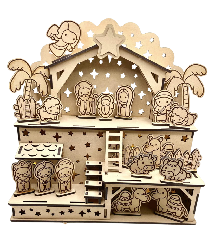 Decorazione Natale - Presepe -
