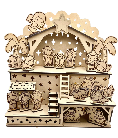Decorazione Natale - Presepe -
