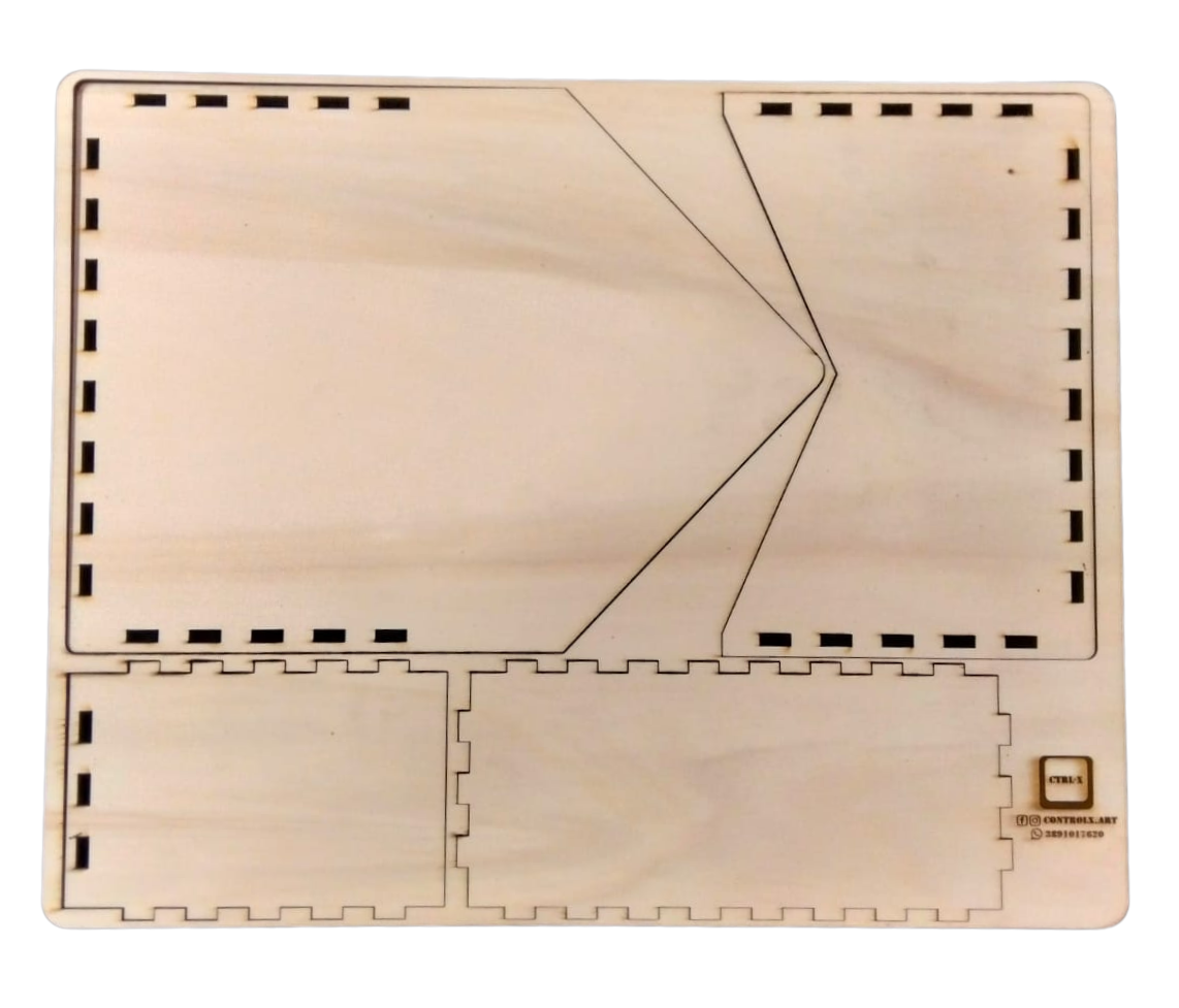 Puzzle 3D in Legno Busta da lettera