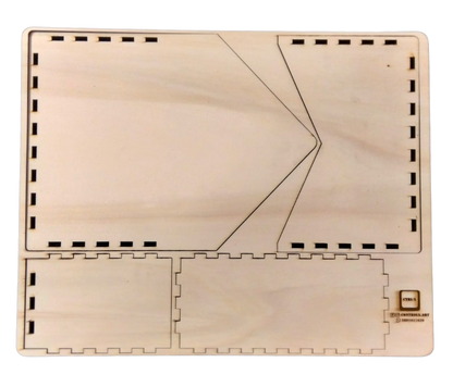 Puzzle 3D in Legno Busta da lettera
