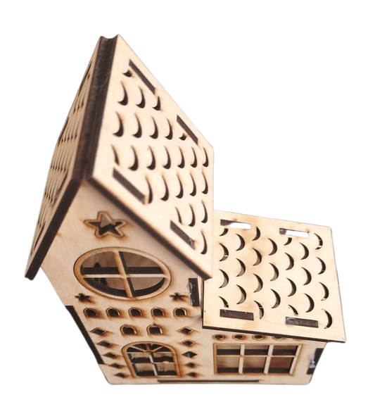 Decorazione Natale - Casetta Presepe n°2 -