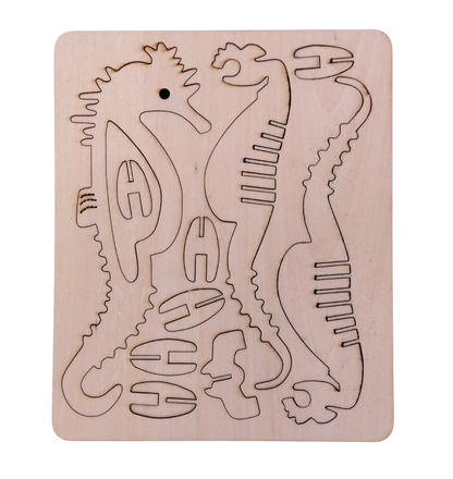 Puzzle 3D in Legno Cavalluccio Marino
