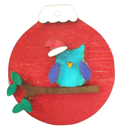 Decorazione Albero di Natale - Gufo -