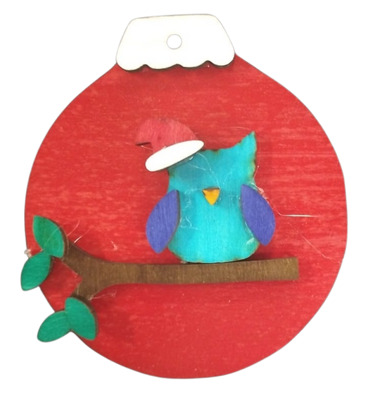 Decorazione Albero di Natale - Gufo -