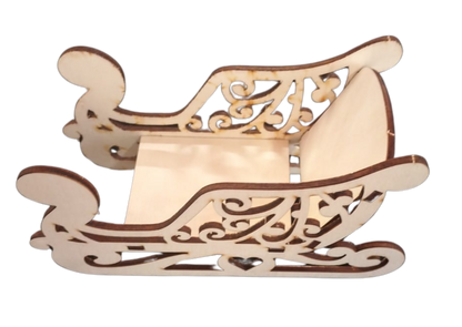 Decorazione Natale - Slitta -