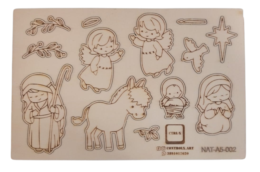 Decorazione Albero di Natale Kit n°2