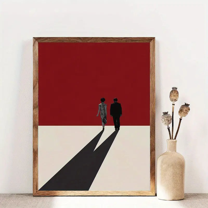 Quadro su Tela Fantasia Mood for Love completo di Cornice 42 x 30 cm