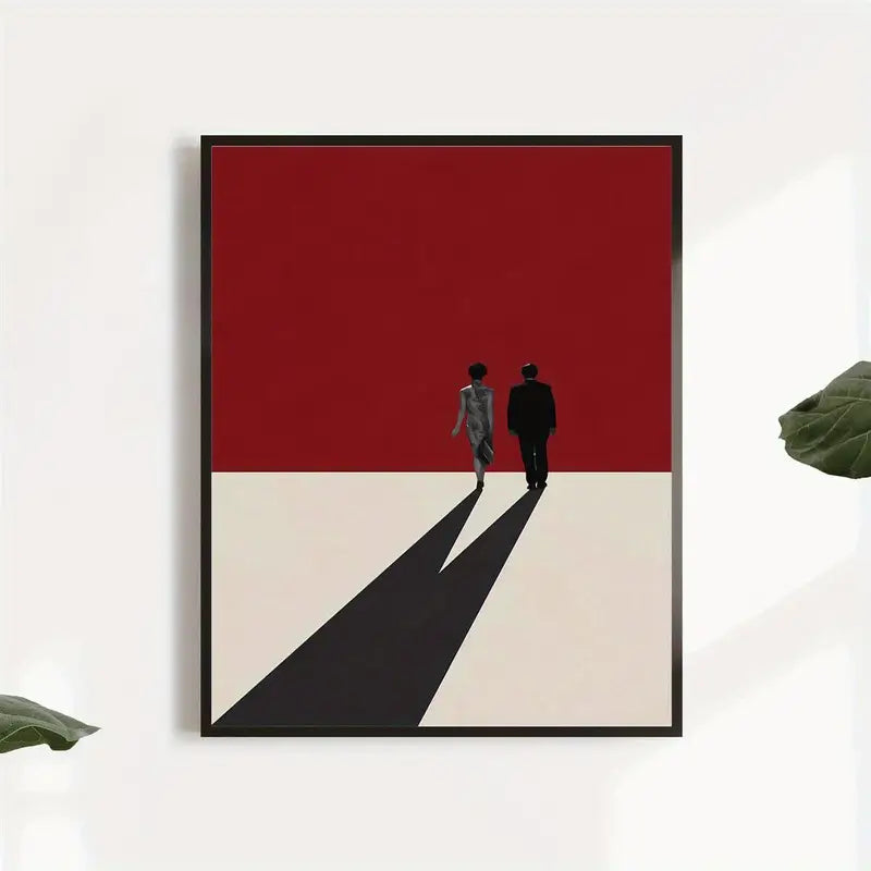 Quadro su Tela Fantasia Mood for Love completo di Cornice 42 x 30 cm