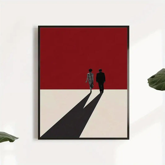 Quadro su Tela Fantasia Mood for Love completo di Cornice 42 x 30 cm
