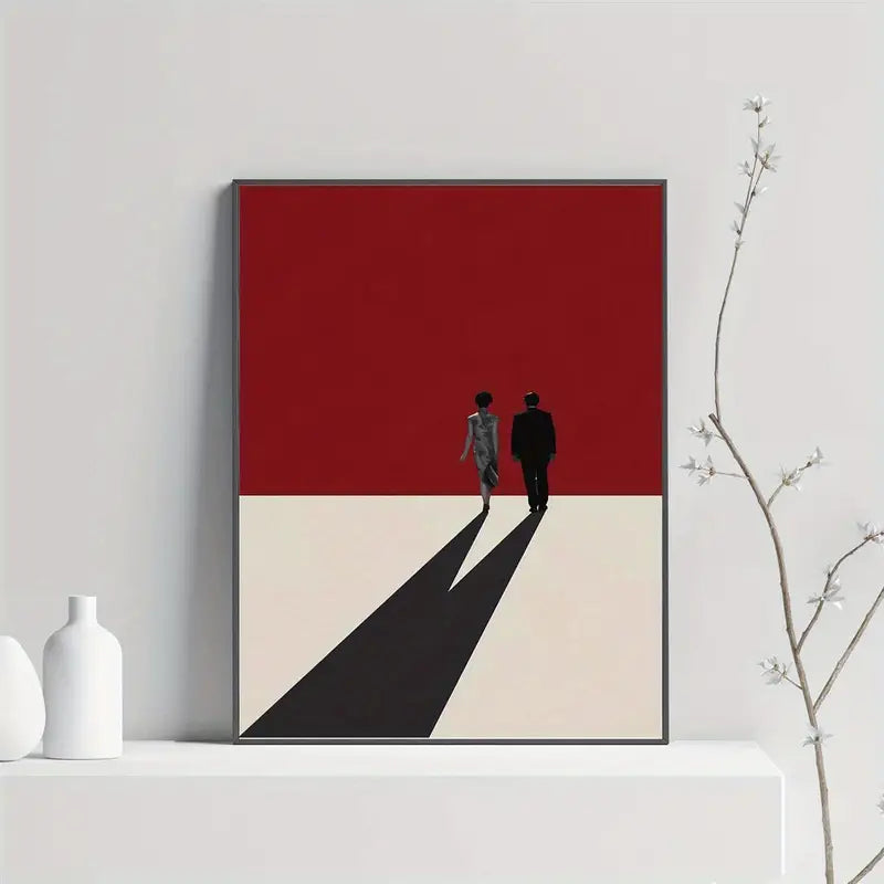Quadro su Tela Fantasia Mood for Love completo di Cornice 42 x 30 cm