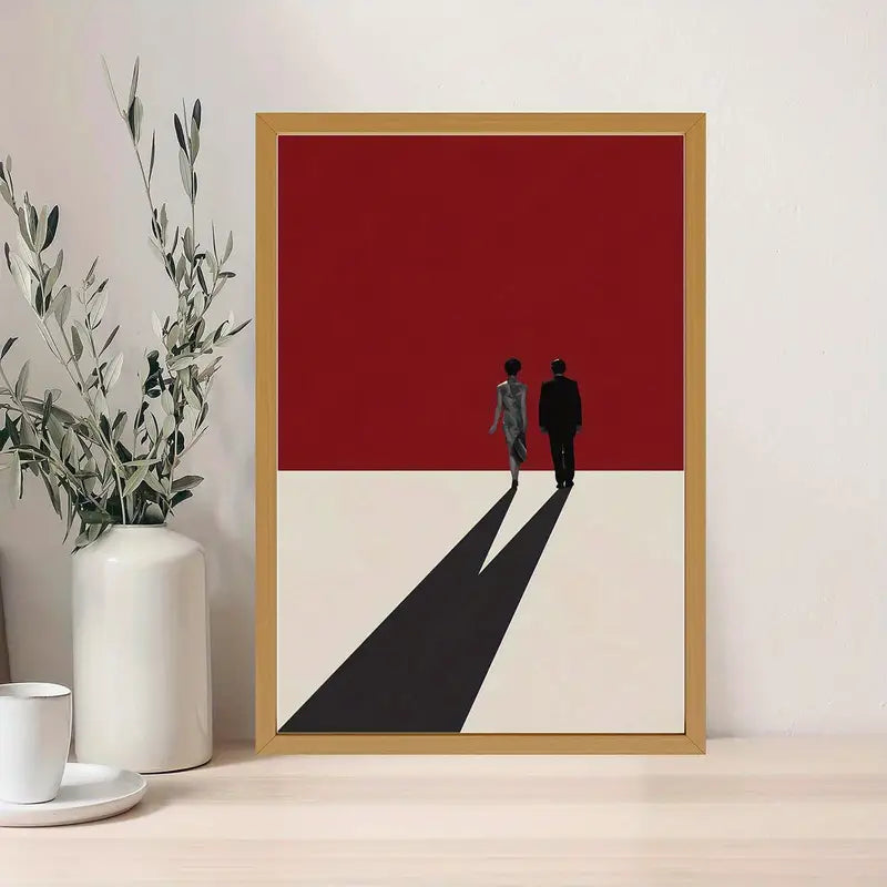 Quadro su Tela Fantasia Mood for Love completo di Cornice 42 x 30 cm