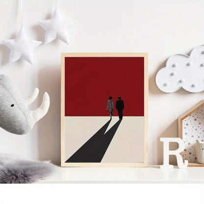 Quadro su Tela Fantasia Mood for Love completo di Cornice 42 x 30 cm